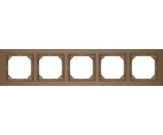 Penkiavietis rėmelis VILMA QR1000 FIT LINE, mocha sp.