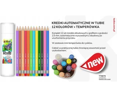 Penmate AUTOMATINIAI PIŠTUKAI 12 SPALVŲ VAMZDŽIAS + RAŠTO GALYTUVAS