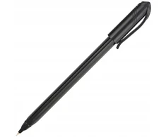 Penmate Flexi Trio Jet rašikliai, juodi, 50 vnt. rinkinys