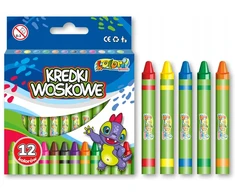 Penmate Vaško pieštukai 12 spalvų "dino Premium"