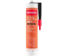 PENOSIL HighTemp Neutral Silicone 300°C neutralus silikonas juodas 300 ml