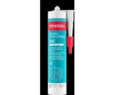 Penosil Sanitary SilAcryl Elastic 633 silikonizuotas sanitarinis akrilas baltas 300 ml
