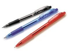 Pentel Bk417 rašiklis, 0.7 mm, juodas, 2 vnt.