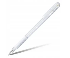 Pentel Hybrid K118 gelinis rašiklis, baltas
