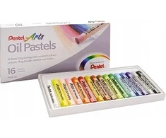 Pentel PHN aliejinės pastelės, 16 spalvų mišinys