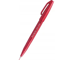 Pentel Sign Pen rašiklis kaligrafijai, raudonas