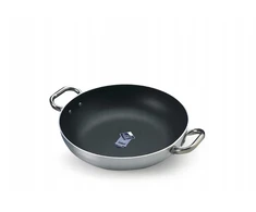 Pentole Agnelli FAMA10SEL24 aliuminio keptuvė 24 cm 2 rankenos plieno