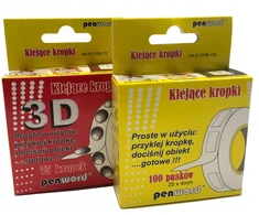 Penword Kropki Paski Klejące do Przyklejania Zdjęć, Pakowania Prezentów i Dekoracji