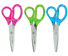 Penword Mokyklinės žirklės vaikams su gėlėmis, spalvų derinys NS-7 PSH 14,6 cm