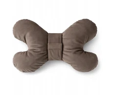 Pepi Sweet Teddy BUTTERFLY pagalvė su taupės spalvos aksomu