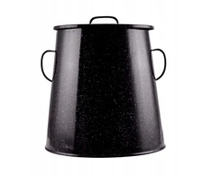 Perfect Home Emaliuotas puodas 30L 30cm juodas 54258