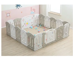 Perfectlife KOJEC sulankstomas MODUŁOWY DLA DZIECI SUCHY BASEN 16+2 SZARO-Baltas