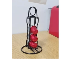 Perfectlife METALINIS KAVOS KAPSULIŲ STIKLAS (6VNT) 19,4x9,4cm