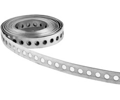 DMX Perforuota montavimo juosta, 12x0,7mm, ilgis 10m.