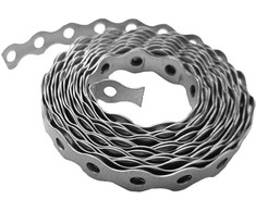 Perforuota montavimo juosta, 17x0,7mm, ilgis 3m.