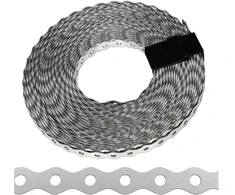 Perforuota montavimo juosta, 19x0,7mm, ilgis 10m.