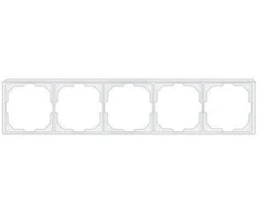 Perjungiklis VILMA STANDARD ST 150, 1 klavišo, be rėmelio, baltas