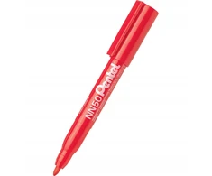 Permanentinis markeris Pentel Nn50, raudonas, 1 vnt.