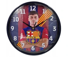 Phil Teds FC Barcelona PEDRI sieninis laikrodis 25 cm rankinis Laliga Barca Fan