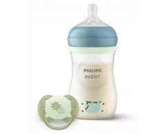 PHILIPS AVENT BUTELIS 260ml NATŪRALUS REAKCIJA NAKTINIS 0+ SCD83817