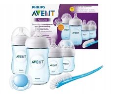 Philips Avent Natural 2.0 pradinis rinkinys mėlynas SCD301/04