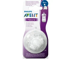 Philips "Avent" natūralūs čiulptukai 2 vnt