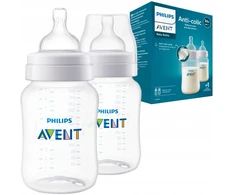 PHILIPS AVENT SCY103/02 KLASIKINIS BUTELIŲ RINKINYS 2x260ml ANTICOLIKAS 1M+