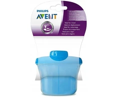 Philips "Avent" pieno miltelių indelis mėlynas 1vnt