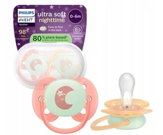 Philips SCF094/02 PACIFIER ULTRA SOFT 0-6 NIGHT
