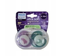 Philips SCF094/04 PACIFIER ULTRA SOFT 6-18 NIGHT