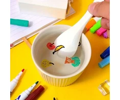 Piccolo MAGICZNE PISAKI MAZAKI WODNE 8 vnt + ŁYŻKA