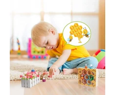 Picollo ARKADINIS ŽAIDIMAS DARBINIS BIČIŲ korinis MEDINIS MONTESSORI