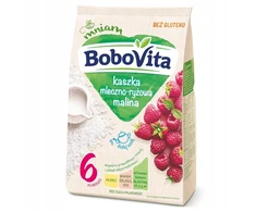 Pieninių ryžių aviečių košė Bobovita 230g