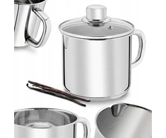 PIENO PUODAS su dangteliu, STEEL Small Pot Tadar Bahama 1,9 l