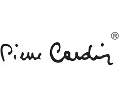 Pierre Cardin Vyriškas liemens krepšys per petį ilgas diržas, didelis juodas 23 x 28 cm