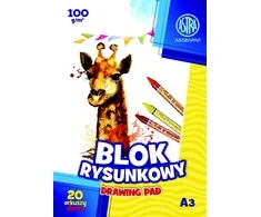 Piešimo albumas Astrapap 100gsm/A3/20lapų