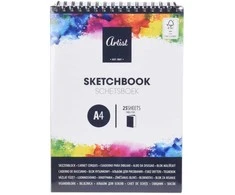 Piešimo albumas Sketch Book School 25 lapai/A4