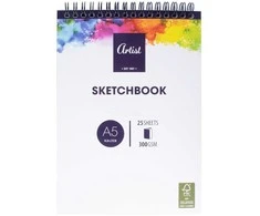 Piešimo albumas Sketch Book School 30 lapų/A5