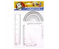 Piešimo rinkinys su 15 cm liniuote Penmate