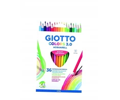 Pieštukai akvareliniai GIOTTO COLORS 3.0 36sp F277300 FILA