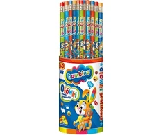 Pieštukai su trintuku (60 vnt.) BAMBINO - ST-MAJEWSKI