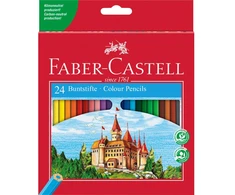 Pieštukų kreidelės 24 COL FABER-CASTELL OXFORD BLOCK