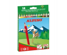 Pieštukai spalvoti ALPINO 18sp