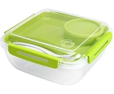 Pietų dėžutė su įrankiais Memory B3 Rotho 195×195×91mm/1.7L