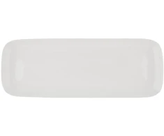 Pietų lėkštė AURORA Baltas, stačiakampio formos, 21 cm