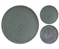 Pietų lėkštė STONEWARE Pilkas, 21 cm, 2 spalvos