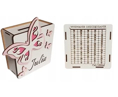 PIGGY BOX 1000 PLN su pavadinimu BUTTERFLY BLOCKED CHALLENGE DOVANA DOVANA