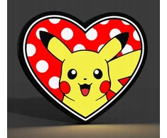 PIKACHU POKEMON POKEMON LED naktinė stalinė lempa dovanų