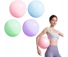 PILATES BALL 25CM MAŽAS FITNESS GIMNASTIC YOGA BALANCE PVC RINKINYS