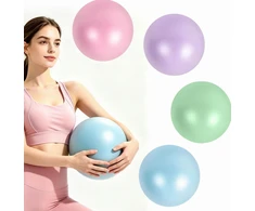 PILATES BALL 4 VIENETŲ 25CM MAŽA NESKLYDIMO JOGOS TRENIRUOTĖ